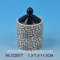 2016 fashion design factory direct sale ceramic food sealed jar